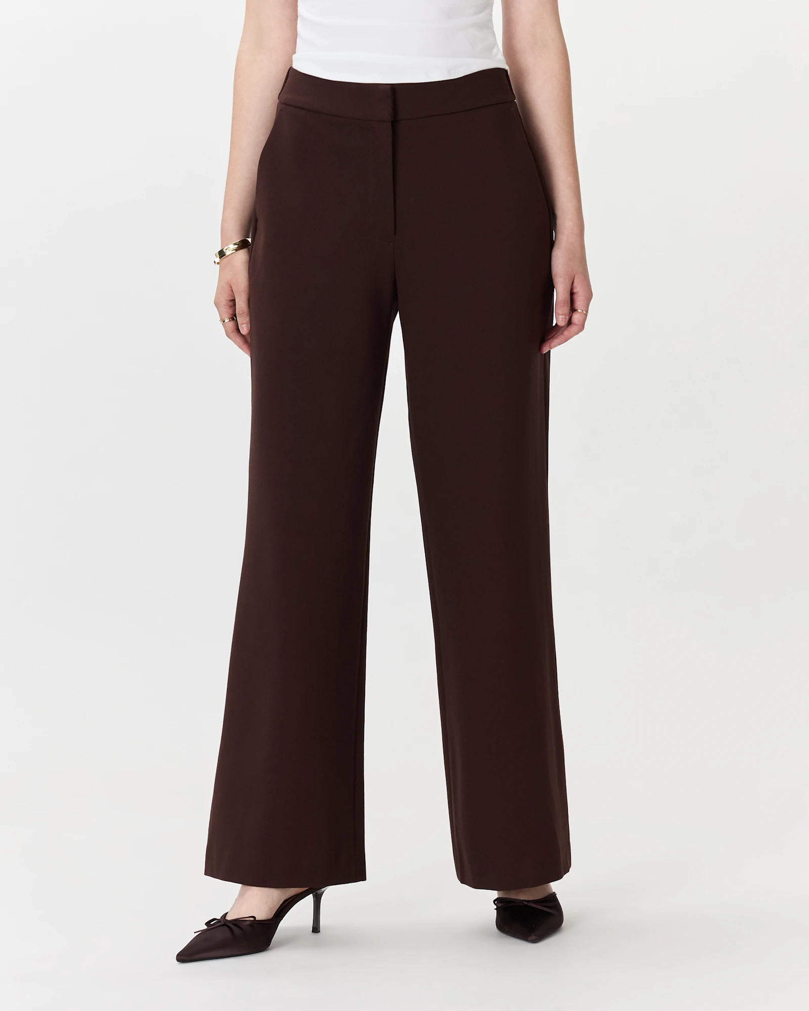 Ultra-Stretch Ponte Trouser | Quince