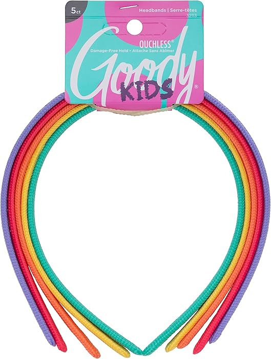 Goody Kids Ouchless Classic Headband , Assorted Colors - For All Hair Types - Beautiful Design fo... | Amazon (US)