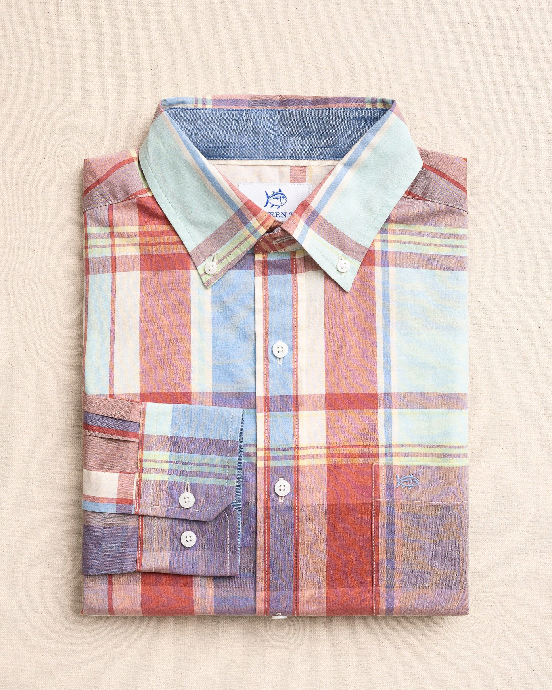 Surfside Madras Sport Shirt | Southern Tide