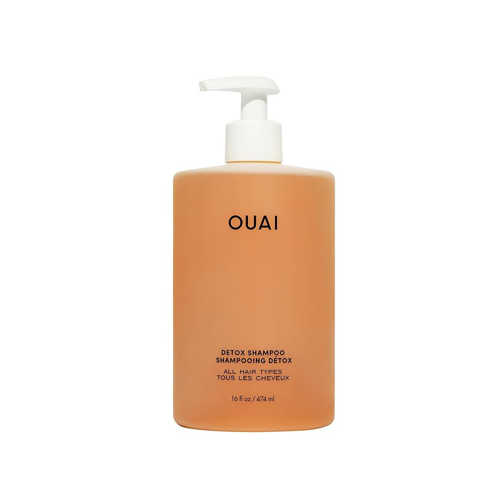 OUAI Detox Shampoo - Clarifying Shampoo for Build Up, Dirt, Oil, Product and Hard Water - Apple C... | Amazon (US)