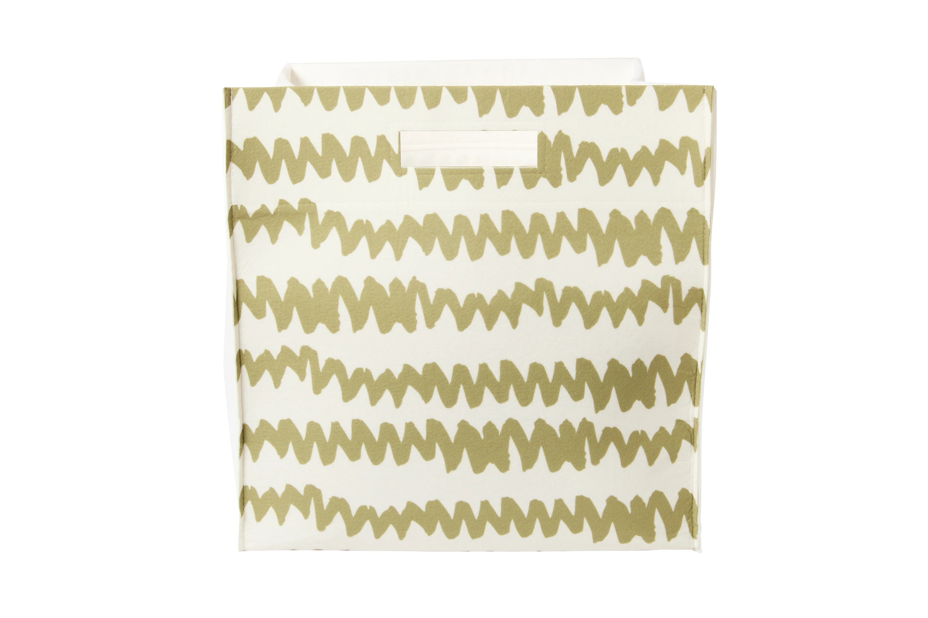 Zigzag Felt Storage Bin | Dance Happy