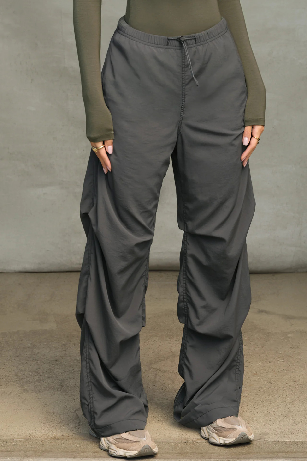 Ruched Track Pant - Jet | Joah Brown
