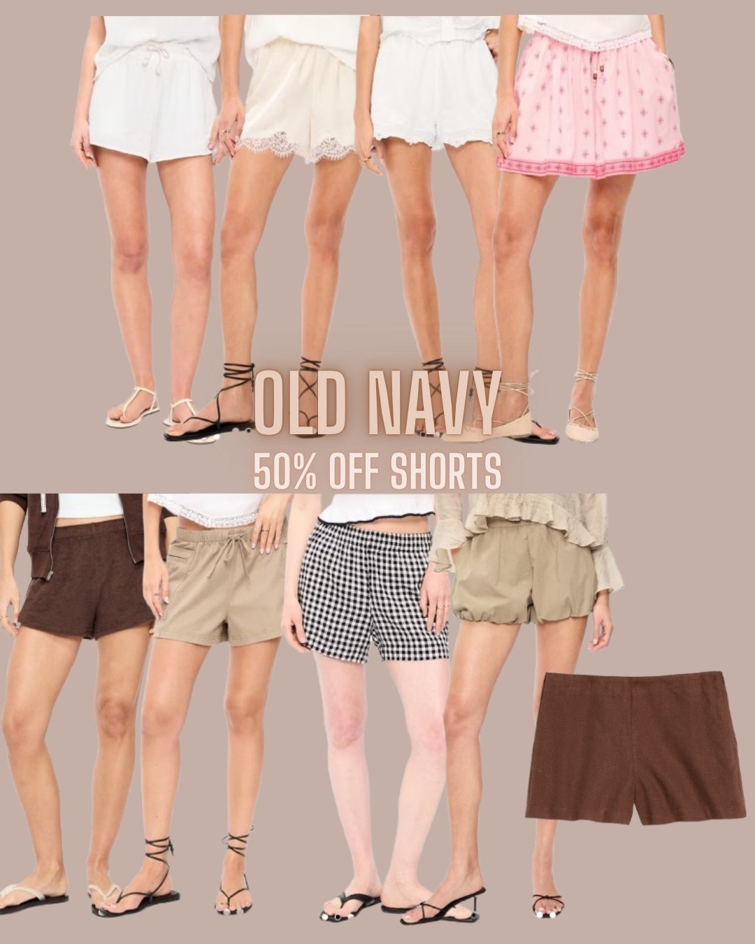 Today only

Old navy
Lace shorts
Linen blend shorts
Beach shorts
Comfy shorts


#LTKSaleAlert