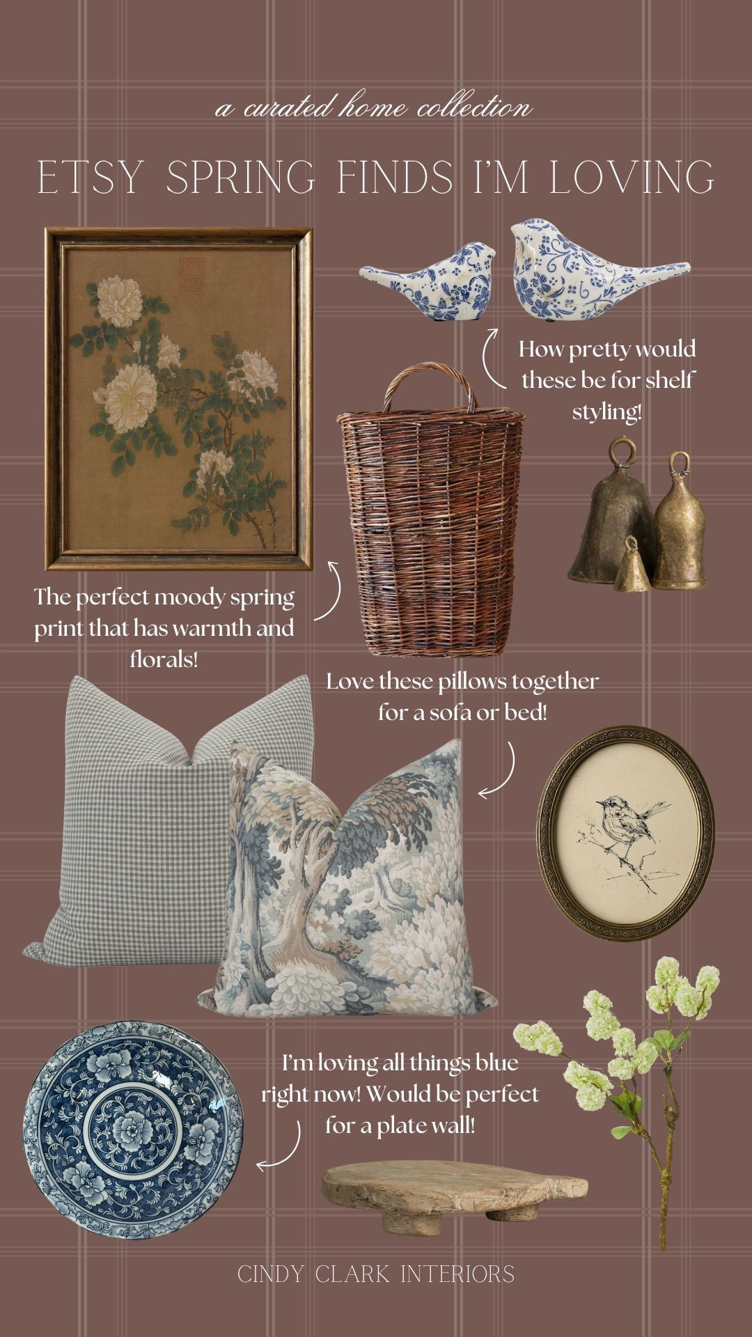 The prettiest curated spring finds from Etsy! Pillows, art, vintage decor, and more. Don’t forget to add warmth to your home for the spring season too—these finds are perfect! 

#LTKHome