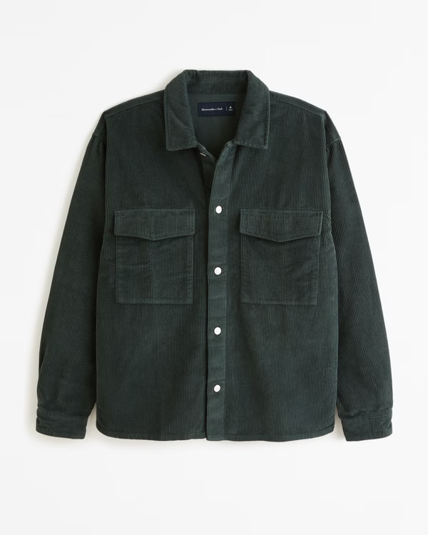 Men's Corduroy Shirt | Men's New Arrivals | Abercrombie.com | Abercrombie & Fitch (US)