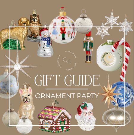Gift Guide: Ornament Party ✨

Christmas decor, Christmas tree ornaments, ornaments, Christmas ornaments, ornaments party, Christmas gift, gift, gift guide, budget friendly gifts, holiday gift, gift ideas, stocking stuffers, Christmas gift idea

#LTKHoliday #LTKhome #LTKGiftGuide