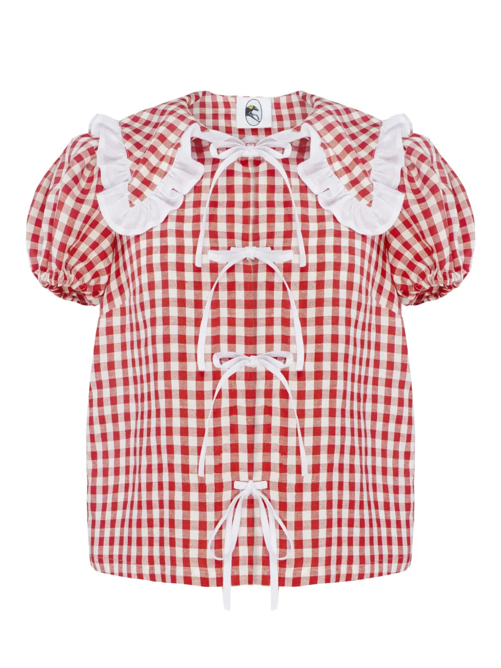 Sleeper Checked Pyjama Top | Red | FARFETCH | Farfetch Global