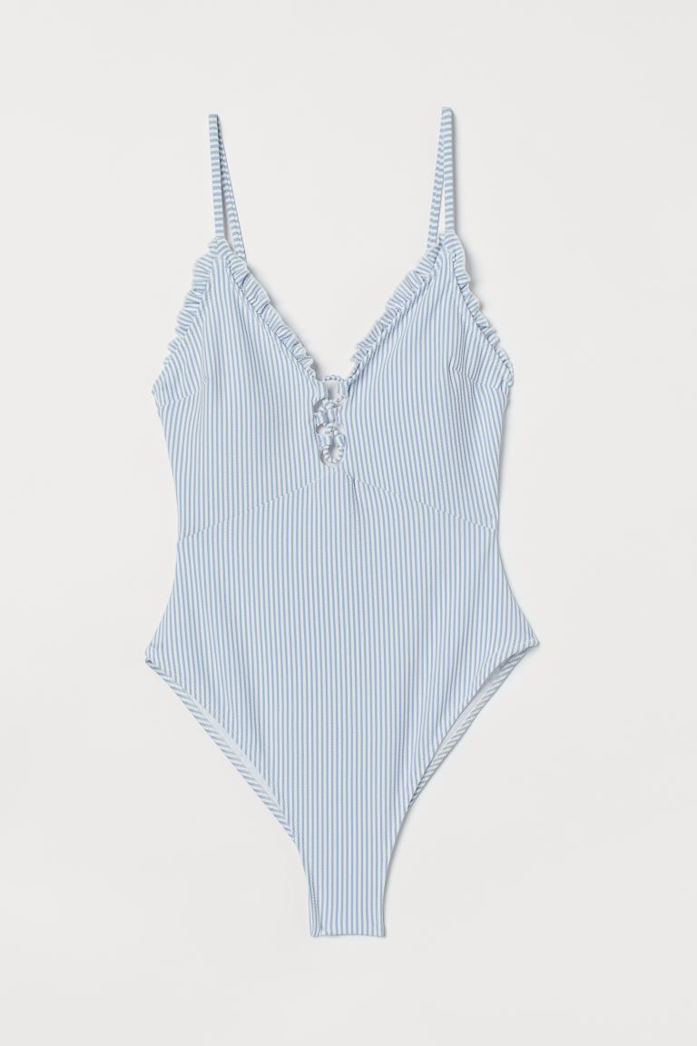 High Leg Swimsuit | H&M (US)