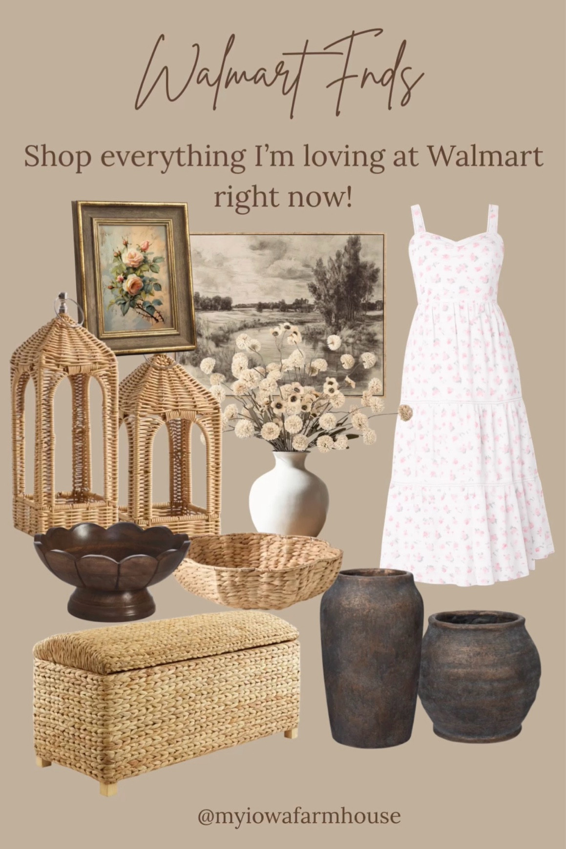 Walmart has some amazing home decor, and dresses that are perfect! ￼

#LTKHome #LTKSeasonal #LTKMothersDay