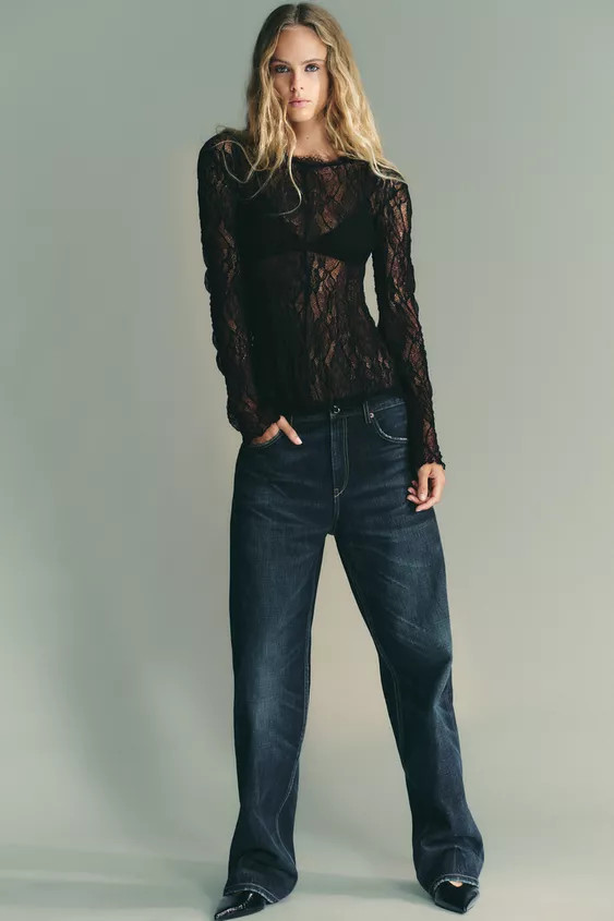 LACE TOP | Zara UK