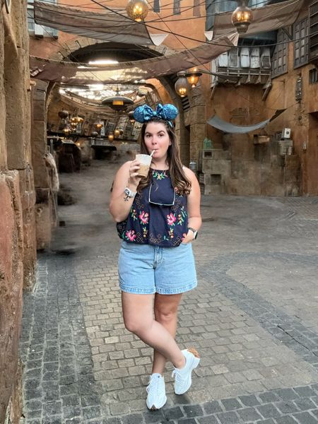 The cutest look for getting tipsy at Disney! 😂😂 The tank is from Free People and it is perfect for not only a day in the parks, but it’s perfect for summer! The top and the shorts run TTS and you will wear them both all summer long! 

#LTKFindsUnder100 #LTKStyleTip #LTKMidsize
