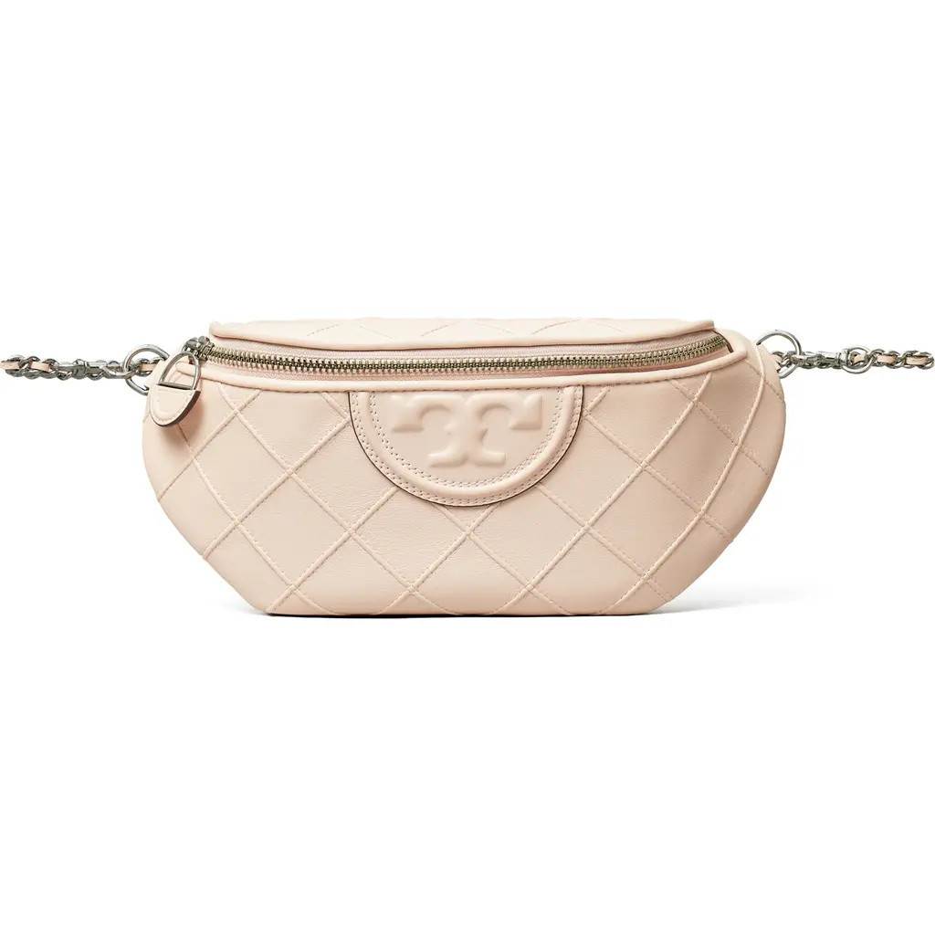 Tory Burch Fleming Soft Quilted Leather Belt Bag in Soft Pink at Nordstrom | Nordstrom