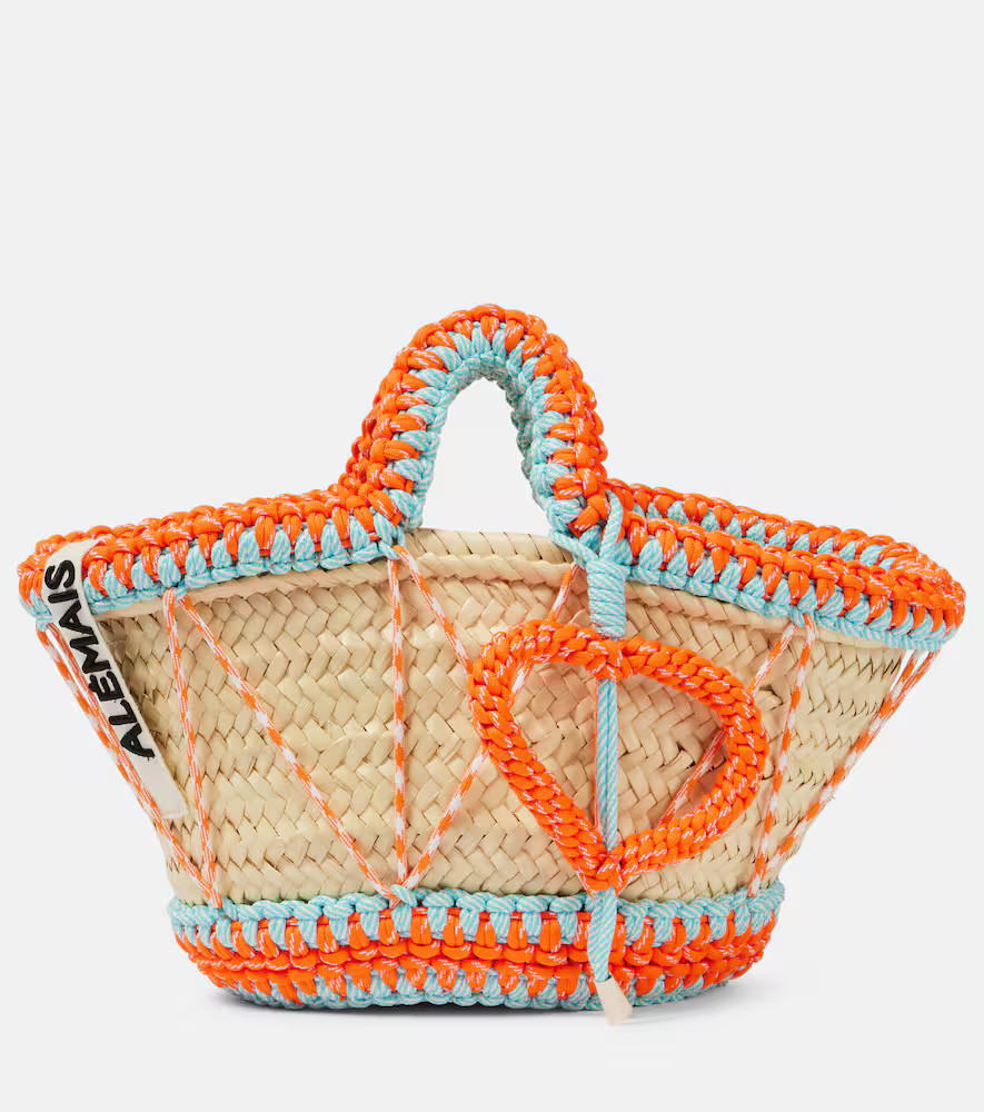 Alemais Luis Mini macrame basket bag | Mytheresa (UK)