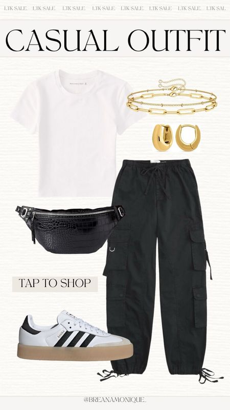 Cargo pants | spring outfits | casual outfits | errands outfit | Baby tee | Amazon belt bag 

#LTKfindsunder100 #LTKsalealert #LTKstyletip