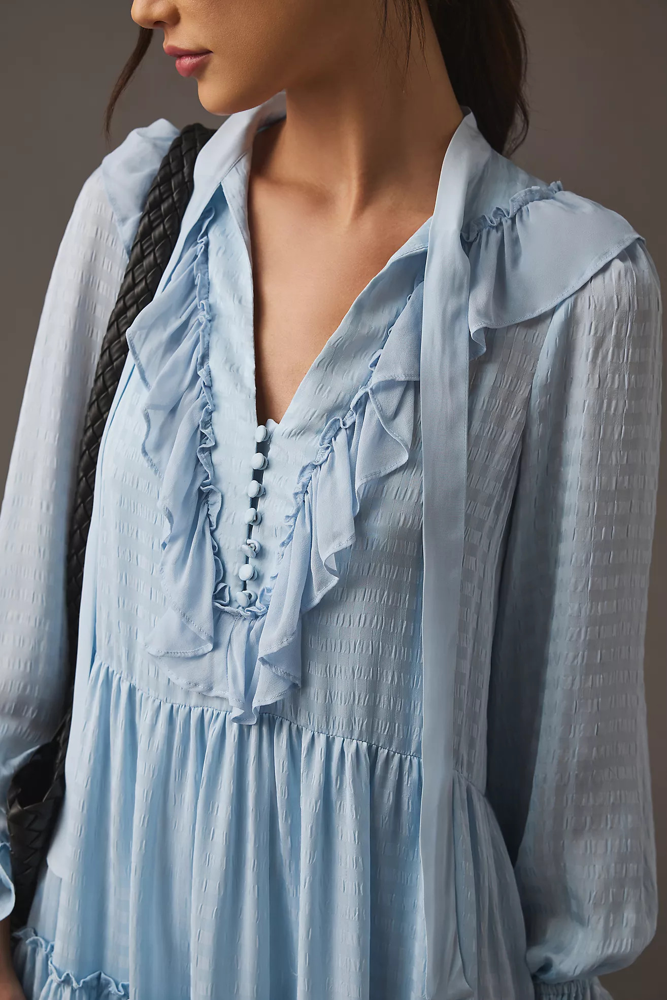By Anthropologie Tiered Ruffled Dress | Anthropologie (US)