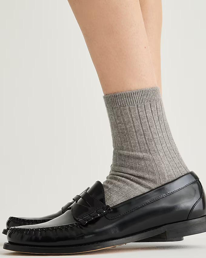 Heather ankle socks three-pack | J. Crew US