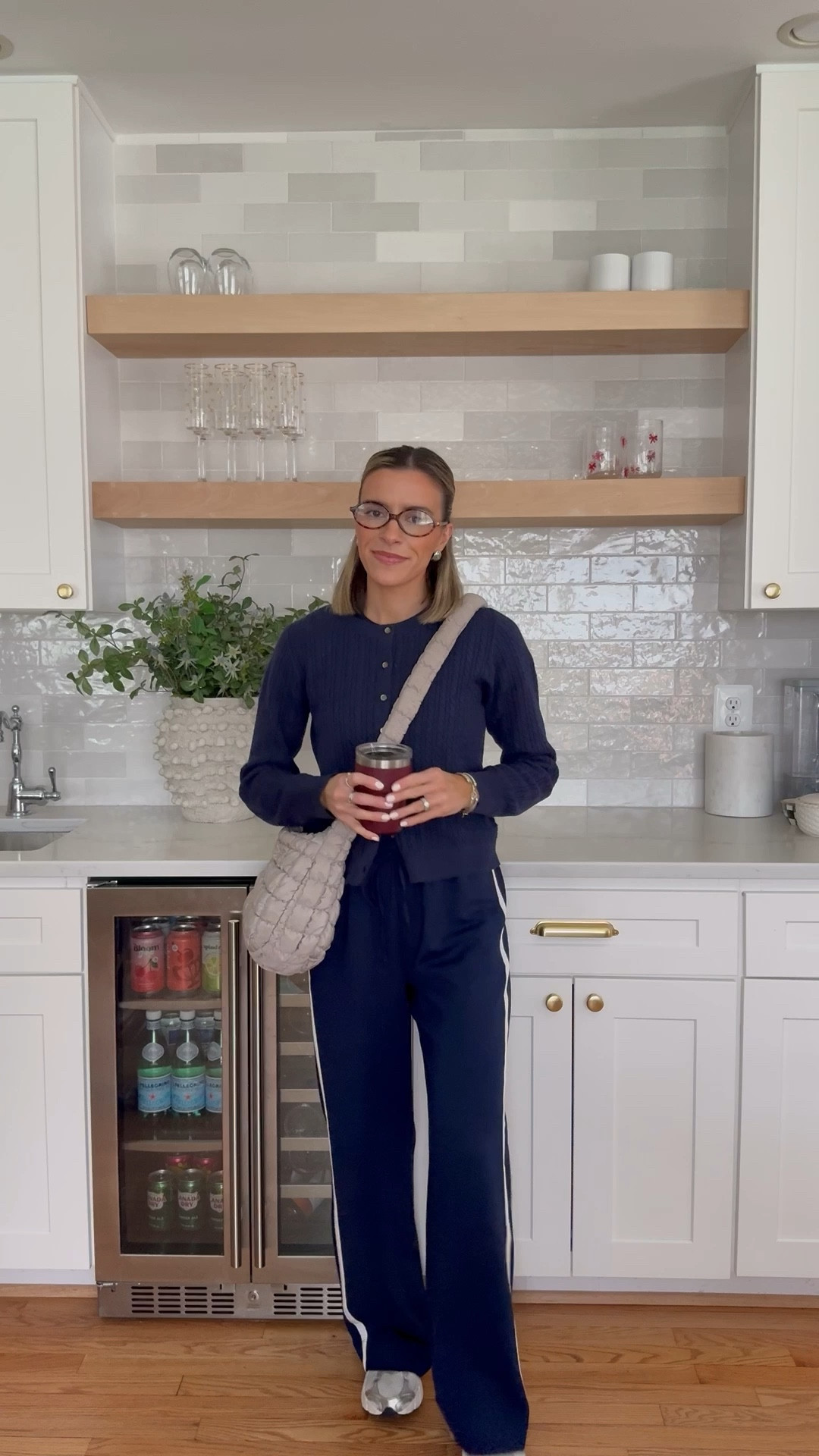 pants size XS 
cardigan XS 

#LTKmomlife #LTKgrwm #LTKootd