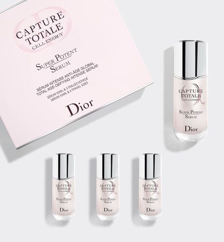 Capture Totale Super Potent Serum: 50 ml & 3 Travel-Size Bottles | DIOR | Dior Beauty (US)