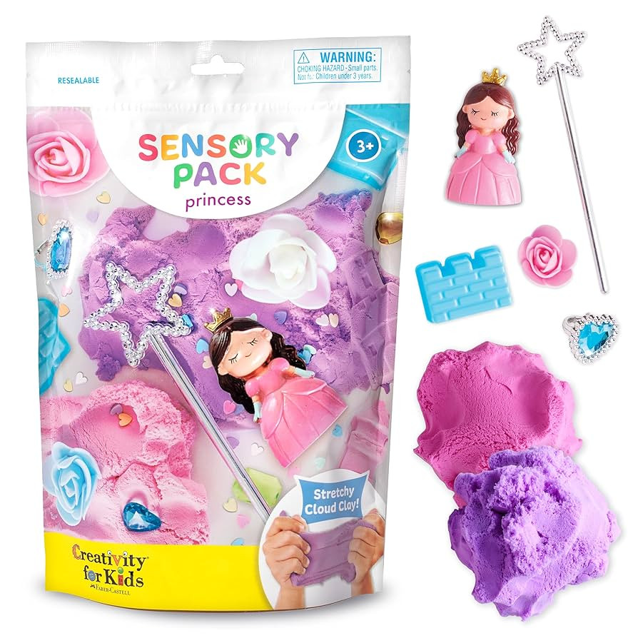 Creativity for Kids Sensory Pack: Princess - Calm Down Corner, Car Activities for Kids, Princess ... | Amazon (US)