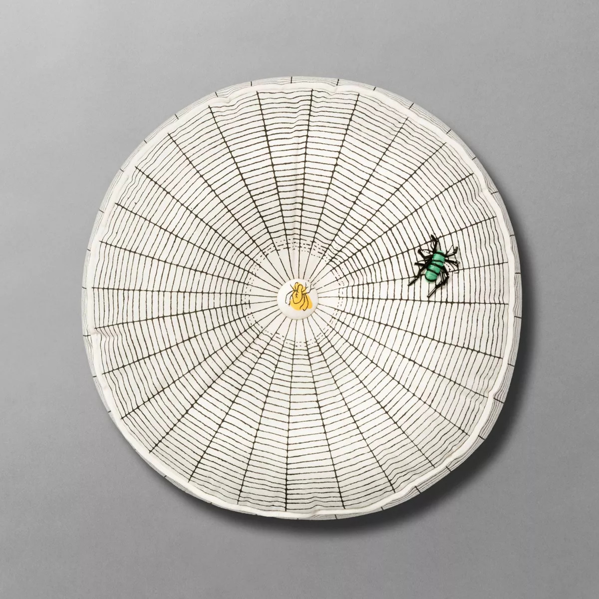 12"x12" Round Tangled Web Novelty Throw Pillow Cream - John Derian For Target | Target