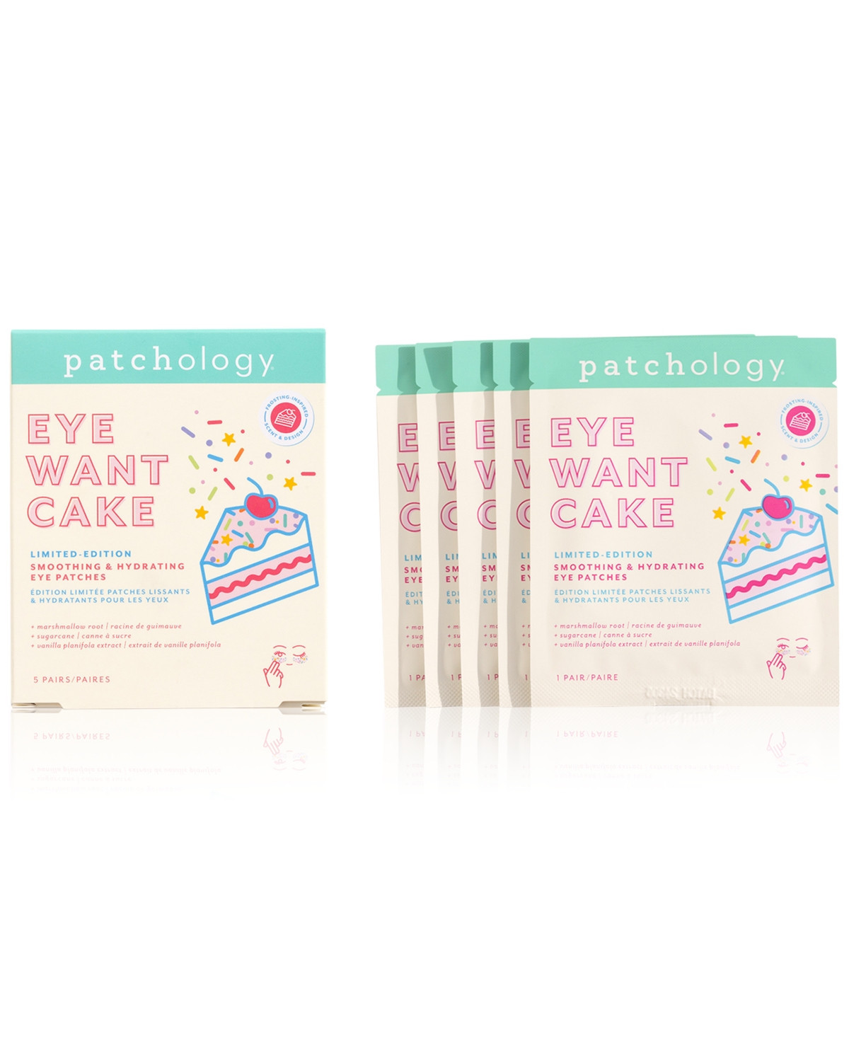 Patchology Eye Want Cake Limited-Edition Smoothing & Hydrating Eye Patches, 5-Pk. | Macy's