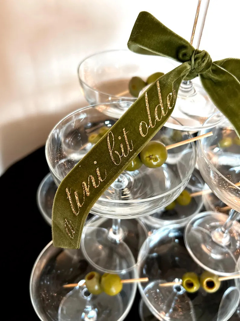 A Tini Bit Older Velvet Ribbon - Etsy | Etsy (US)