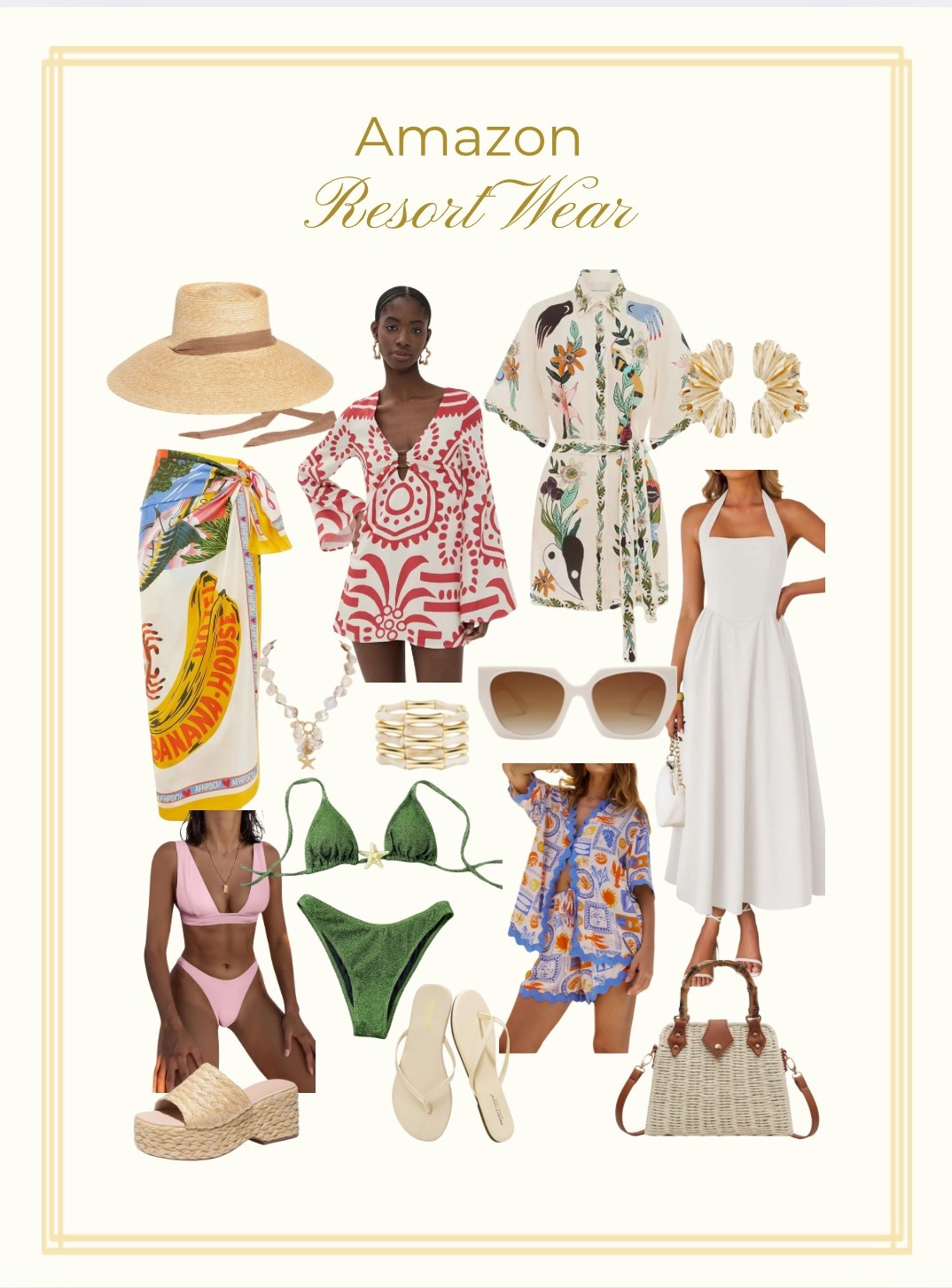 Amazon resort wear faves

#LTKSwim #LTKSeasonal #LTKTravel