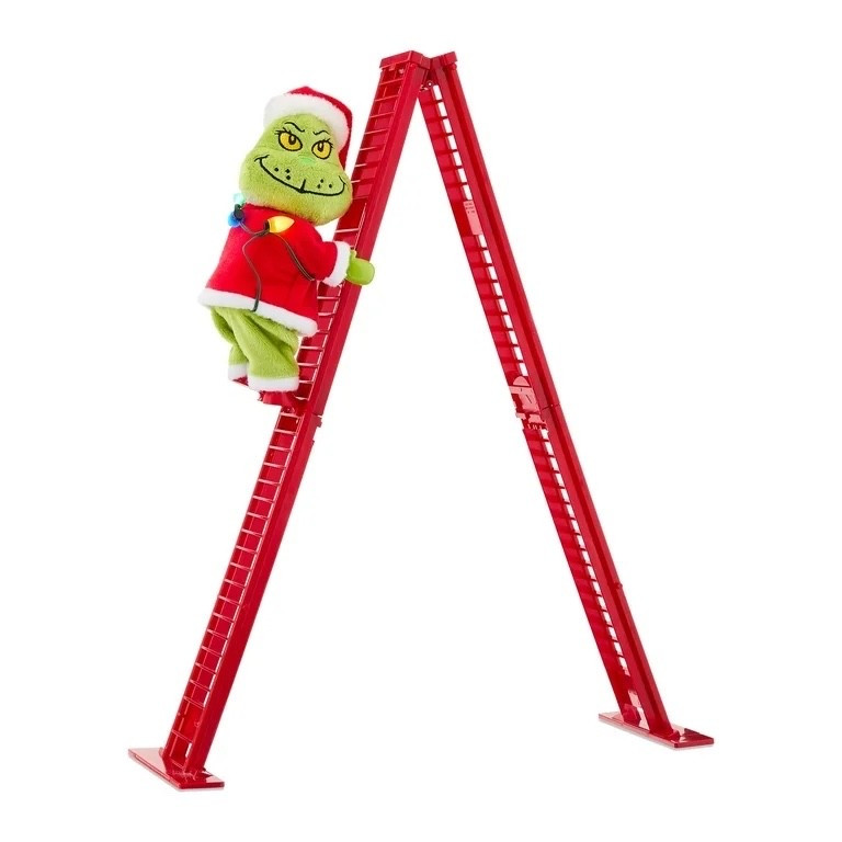 GRINCH 17" Animated Tabletop Climber Decoration

#LTKHoliday #LTKKids #LTKGiftGuide