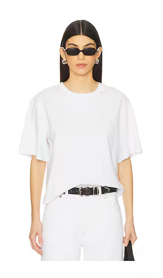 Sulma Jersey Tee in White | Revolve Clothing (Global)