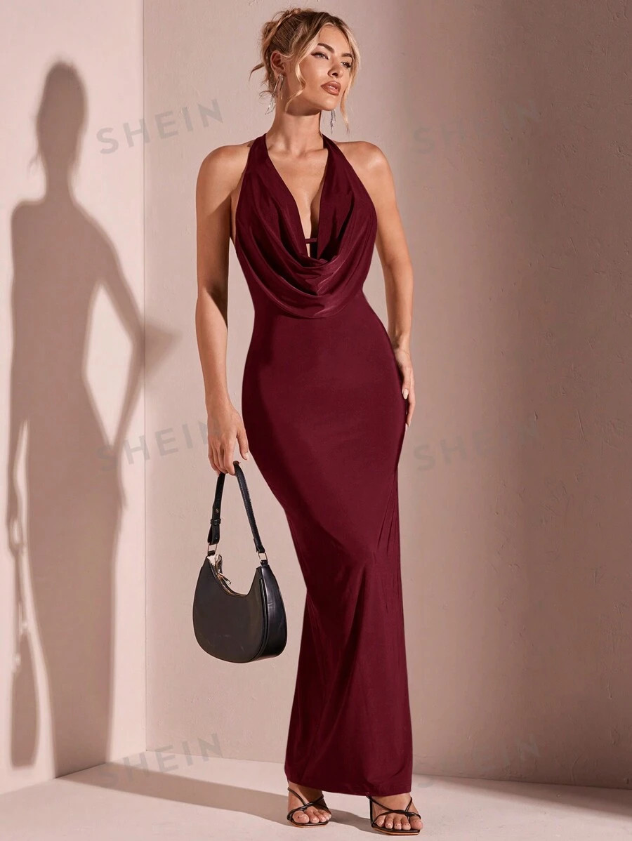 SHEIN BAE Women's Casual Simple Summer Autumn Dress, Beach Vacation, Romantic Date, Daily Wear, B... | SHEIN