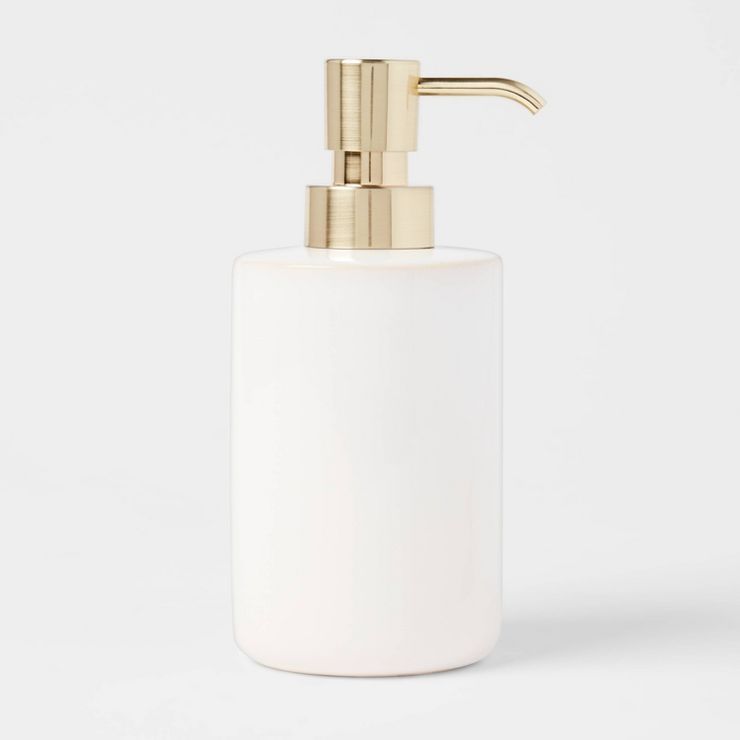 Ceramic Foaming Soap Pump White - Threshold™ | Target