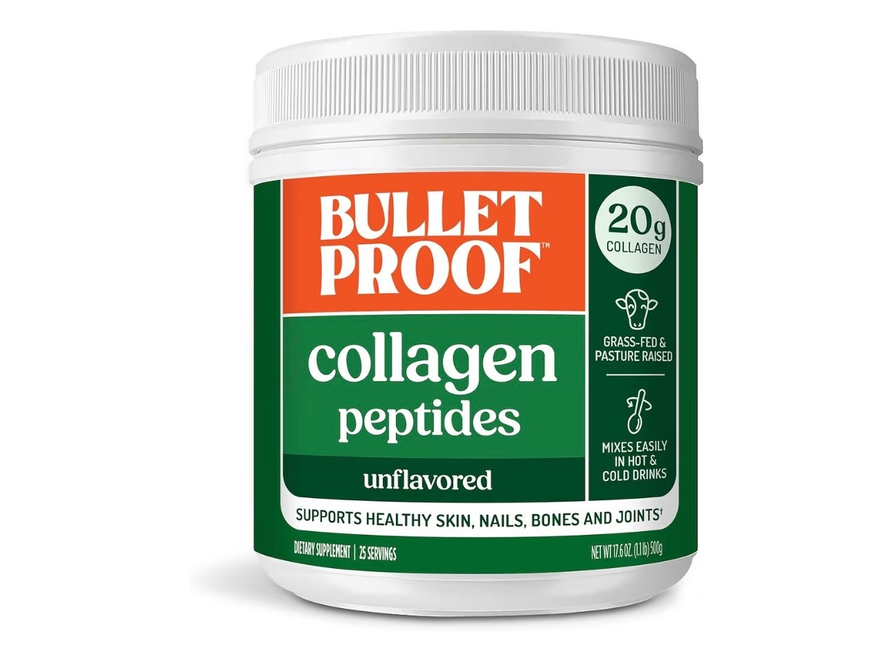 Bulletproof Unflavored Collagen Peptides Powder, 20g Grass-Fed Collagen Protein and Amino Acids for Skin, Bones and Joints, 17.6 Ounces

#LTKselfcare #LTKfitnessgoals #LTKdayinmylife