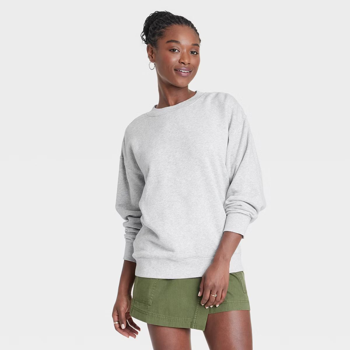 Women's Leisure Studio Oversized Pullover Sweatshirt - Universal Thread™ | Target