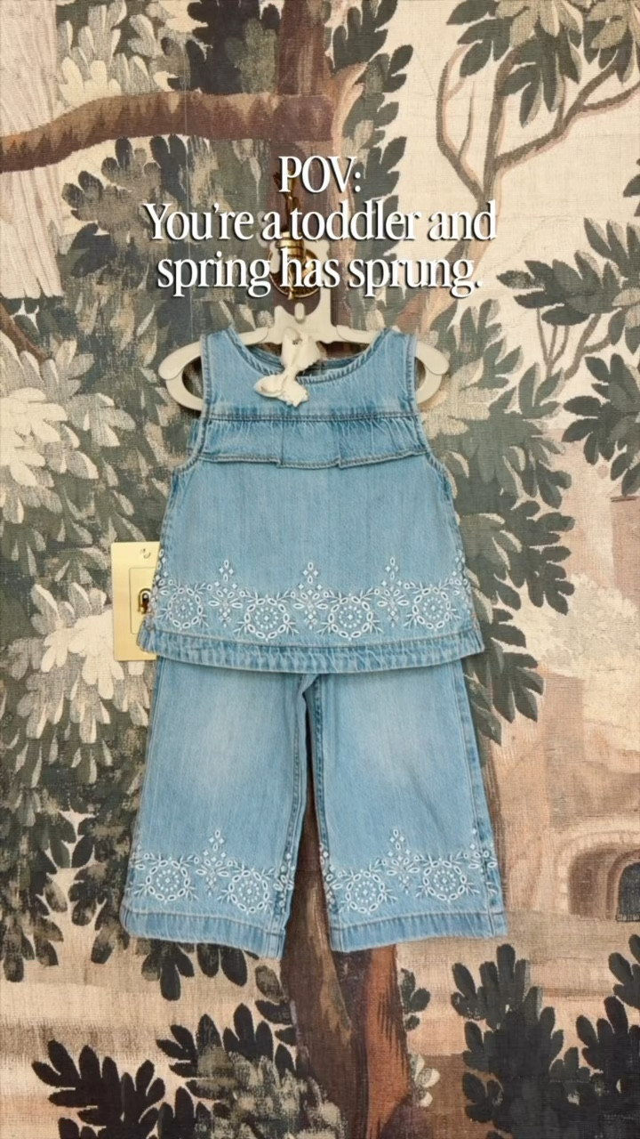 Toddler spring outfits we adore! Perfect for transitioning into warmer weather  

#LTKKids #LTKSeasonal #LTKootd