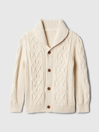 babyGap Cable-Knit Cardigan | Gap Factory