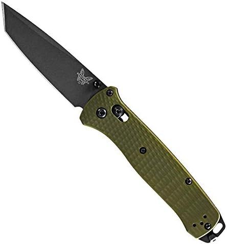 Benchmade - Bailout Axis Knife, Gray Coated CPM-M4 Super Steel Tanto Blade, Carbide Glass Breaker... | Amazon (US)