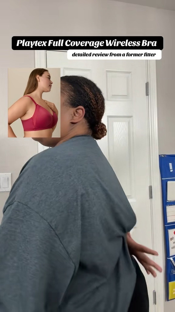 Actually this is a balconette but my thoughts are still the same on this style. She’s definitely a budget friendly one but she’s not one I’ll be adding to my own bra wardrobe 

#playtex #bras #brareview #brafit