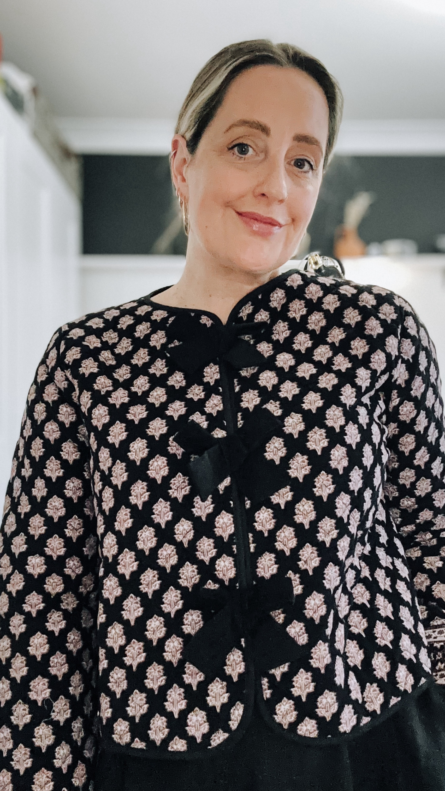 M&S | women's fashion | Peter Pan collar | quilted jacket | bows | style over 40 | size 14 | midsize 

#LTKuk #LTKwinter #LTKmidsize