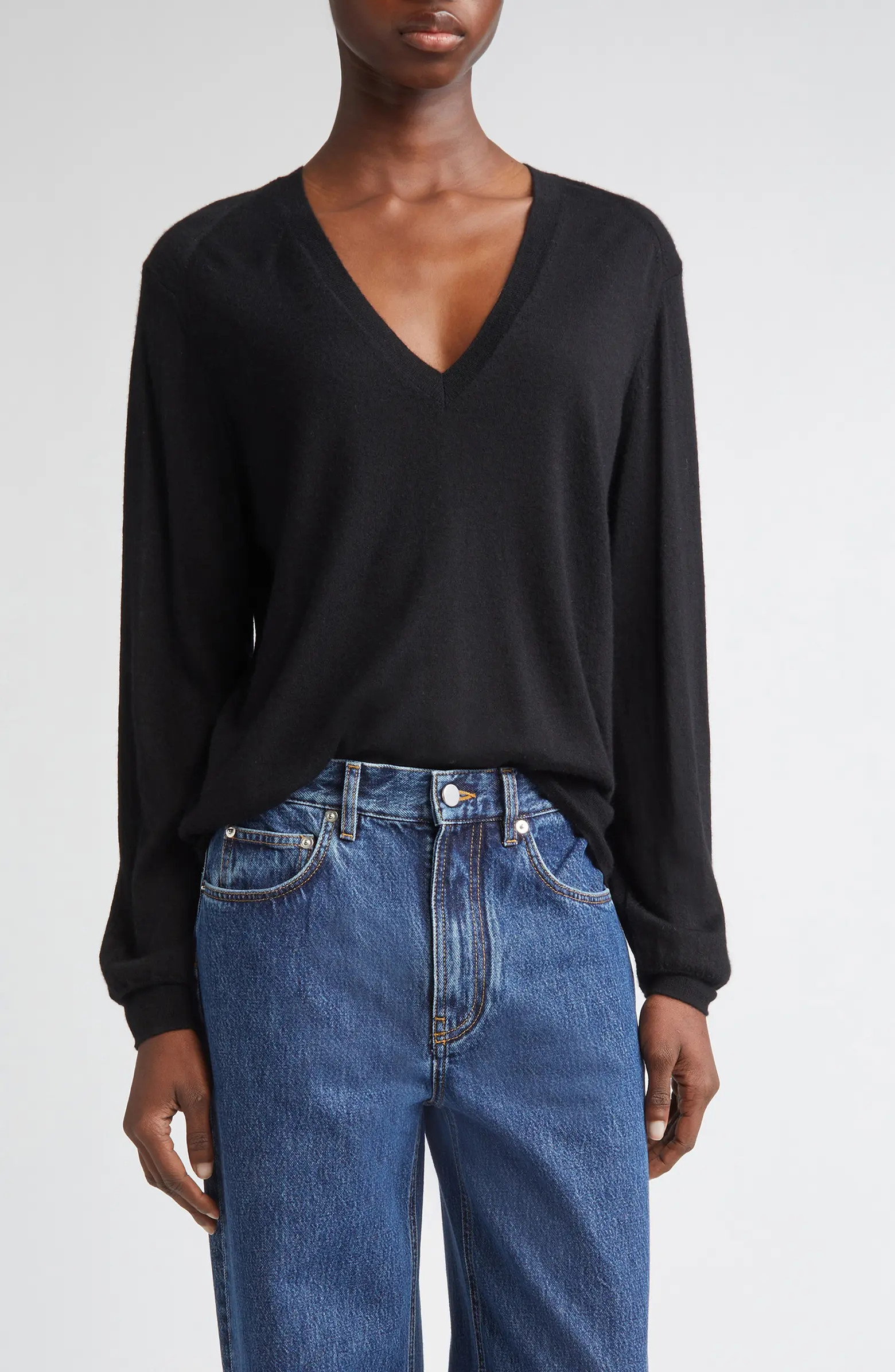 Julio Thin Cashmere V-Neck Sweater | Nordstrom