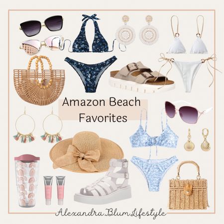 Amazon beach vacation finds! Bikinis, straw bags, sandals and jewelry! Amazon finds! Amazon fashion finds! Amazon vacation finds

#LTKtravel #LTKswim #LTKunder50