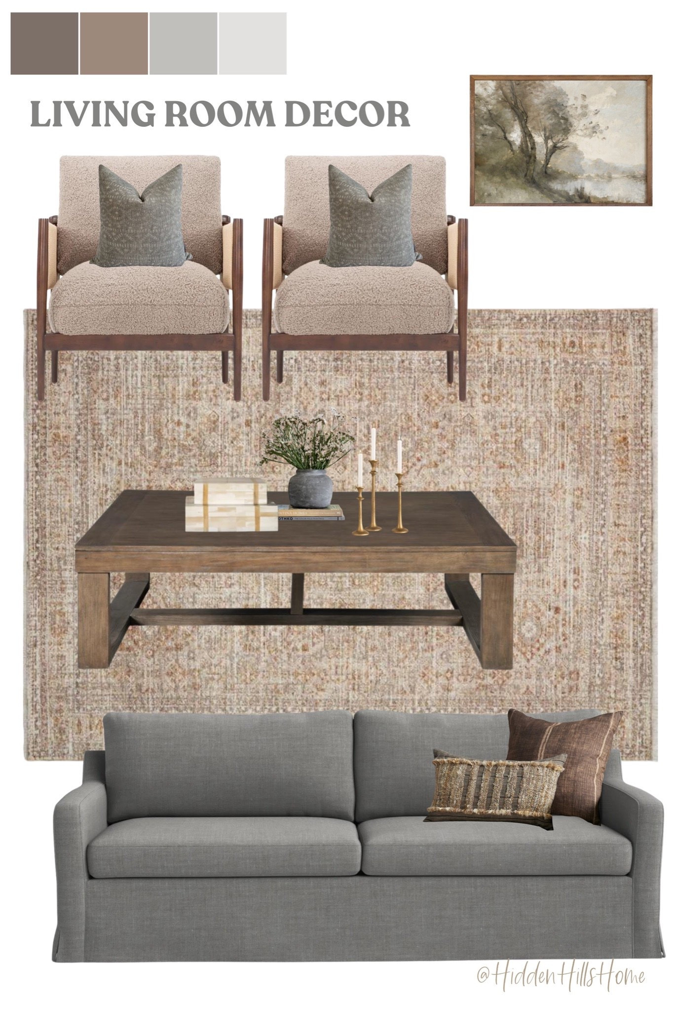 Living room decor, living room mood board, home decor inspiration, living room design, affordable coffee table #livingroom

#LTKHome #LTKSaleAlert