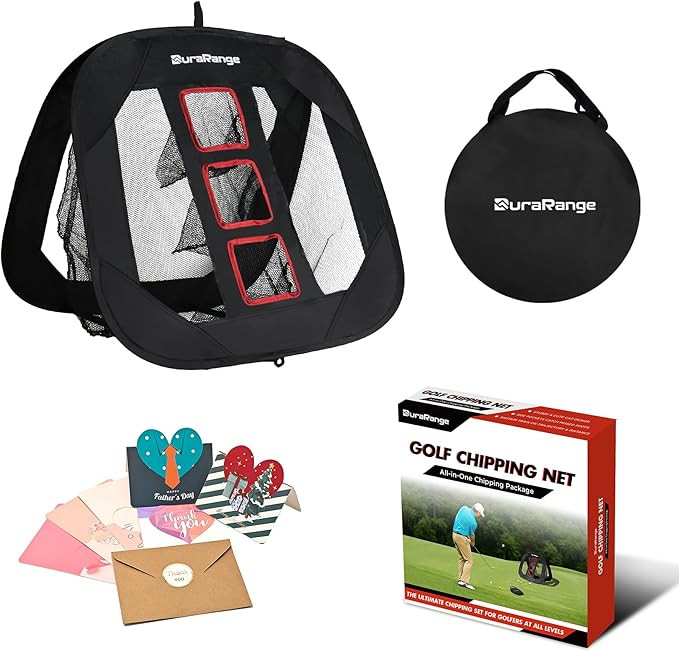 Pop-Up Golf Chipping Net - Ultimate Target Training Chip Aids for Precision & Distance, Outdoor |... | Amazon (US)