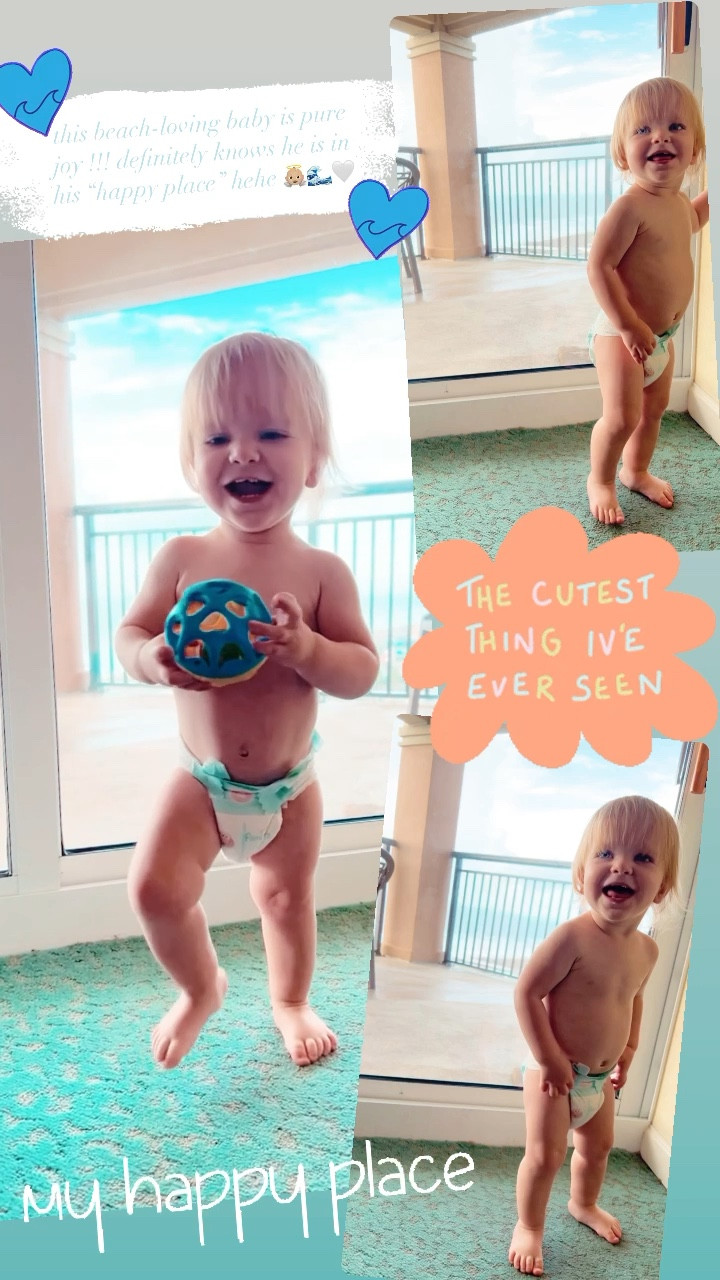 This beach lovin’ baby is pure joy!!! Definitely knows he is in his “happy place” 👼🏼🌊!!!

#LTKtravel #LTKfamily #LTKbaby