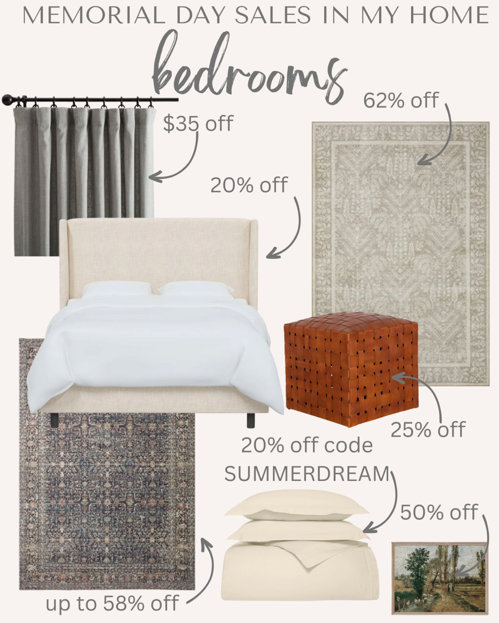 So many great items from our bedrooms are on sale this weekend!!

#LTKFind #LTKsalealert #LTKhome