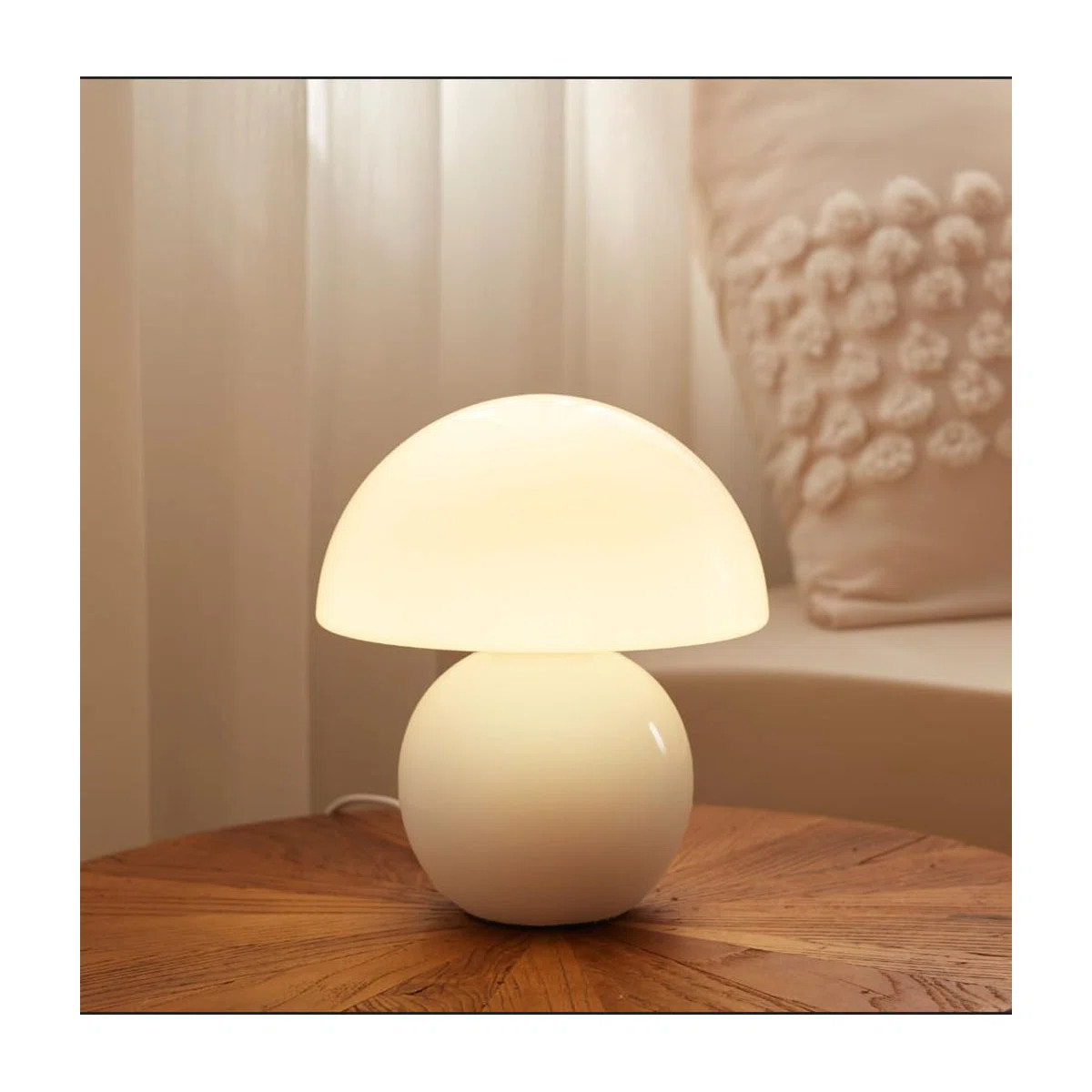 Mushroom Lamp Table Desk Bedside Lamp, Mushroom Decor Nightstand Small Table Lamps For Bedroom Ni... | Wayfair North America