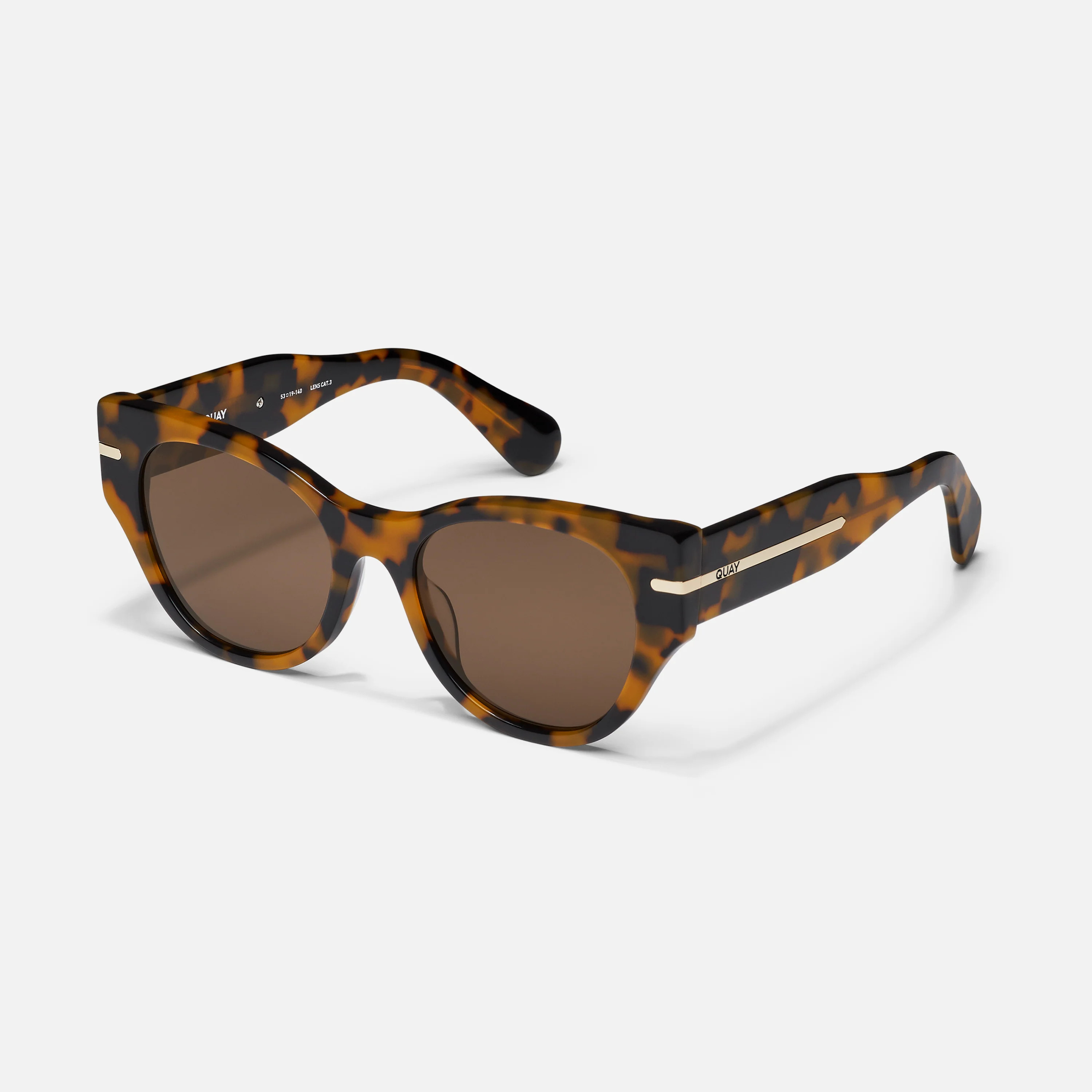 CHIT CHAT - PEBBLE TORT/BROWN | Quay Australia