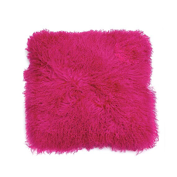 Cushion Cushion Tibetan Sheepskin  Mongolian Pillow  Fur | Etsy | Etsy (US)