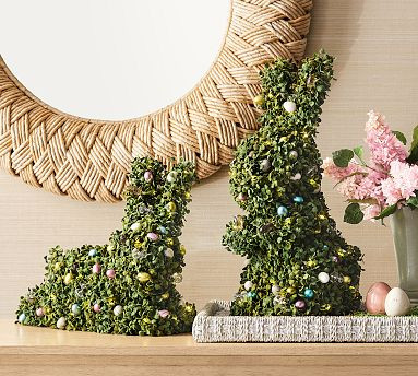 Lit Bauble Easter Egg Bunny | Pottery Barn (US)