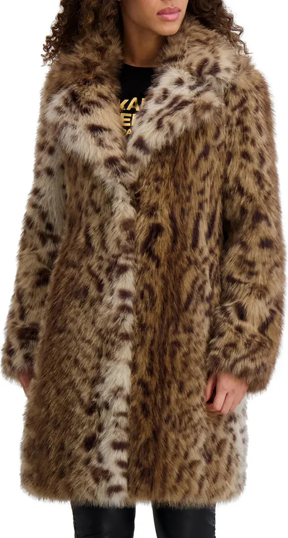 Leopard Spot Faux Fur Coat | Nordstrom