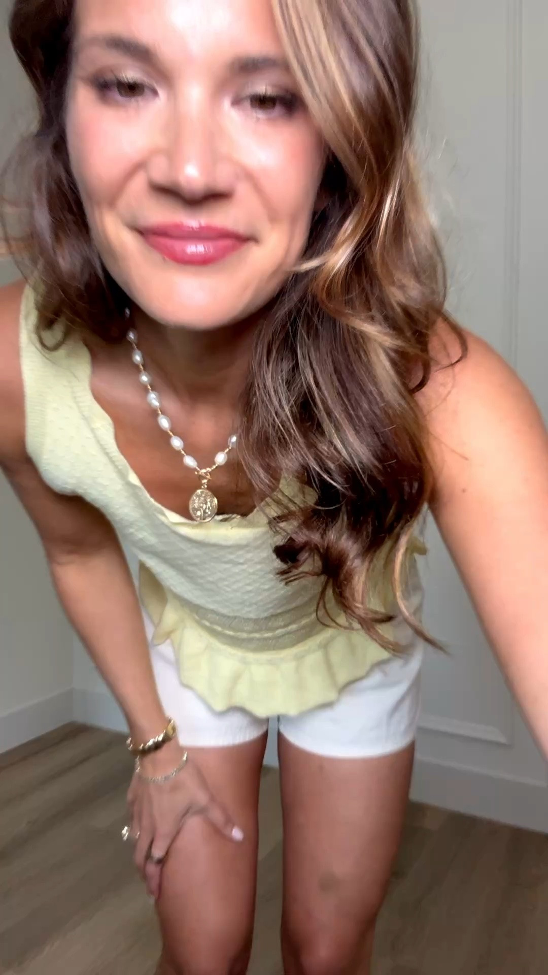 This light yellow peplum tank is such a pretty summer staple with the feminine details, soft color, and flattering fit. Paired with white shorts and simple sandals, it’s the perfect outfit for brunch, vacations, summer gatherings, or any warm weather day when you want to look polished without trying too hard.

Yellow summer top, Peplum tank top, White shorts outfit, Feminine summer style, Casual vacation outfit, Brunch outfit ideas, Summer wardrobe staples, Effortless everyday fashion, StangandCo

#LTKSeasonal #LTKTall #LTKootd